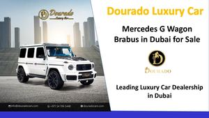 Mercedes G Wagon Brabus In Dubai For Sale-Dourado Luxury Car