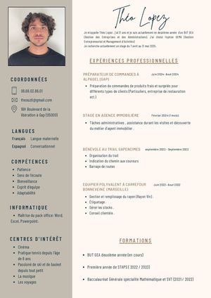 Candidature Théo Lopez