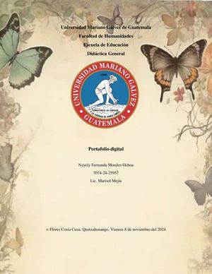 Portafolio Didatica General