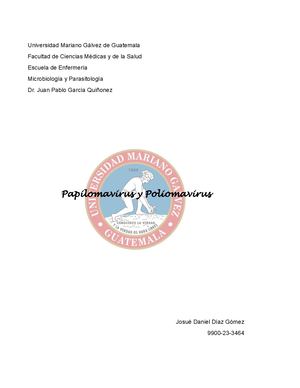Poliomavirus Y Papilomavirus