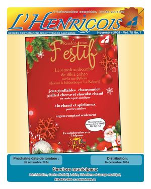 Henriçois Novembre 2024