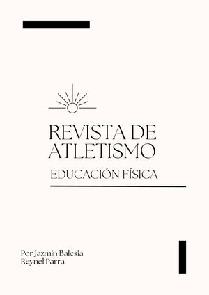 Revista digital sobre el atletismo