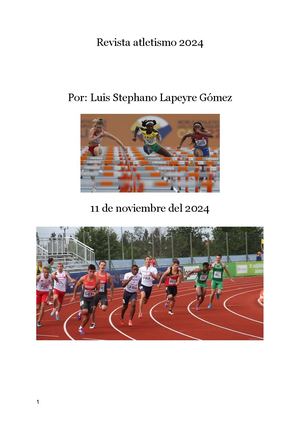 Revista Atletismo 2024