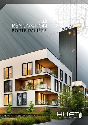 IDEA 88 - Huet Rénovation Porte Palière Documentation Commerciale
