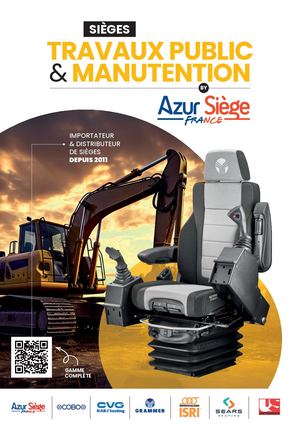 Catalogue AZUR SIEGE FRANCE TP MANUTENTION - 2024