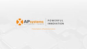 Apsystems Présentation France Q2 2024