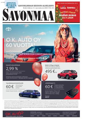 Savonmaa 46 13.11.2024