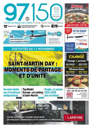 Journal le 97150 - Edition du mardi 12 novembre 2024 - N°853