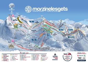 PLAN DES PISTES MORZINE LES GETS FR