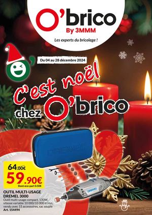 Catalogue Noel 2024 O'brico By 3MMM