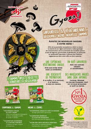 Nouveau Gyoza Ajinomoto Vegan