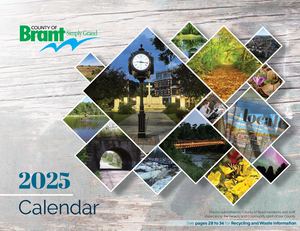 2025 County Of Brant Calendar