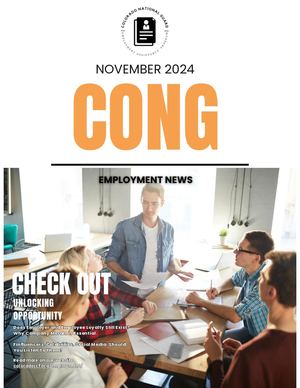 Cong Employment Newsletter November