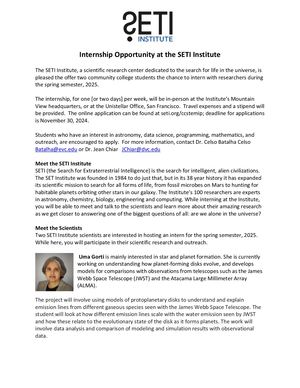 Cc Internship Information For Students