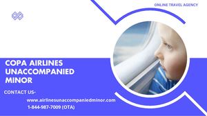 Does copa allow unaccompanied minors?