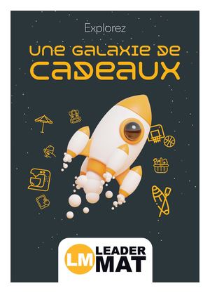 LEADER MAT - Catalogue Cadeaux