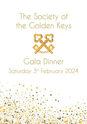 THE SOCIETY OF THE GOLDEN KEYS GALA BROCHURE 24