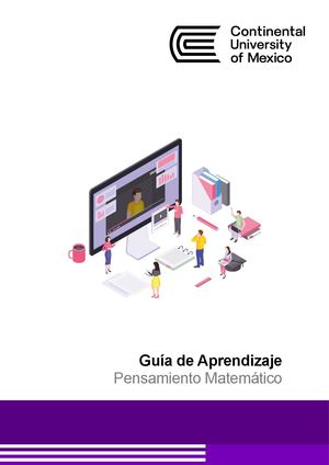 Guia De Aprendizaje CNE-004 2024 Pensamiento Matemático