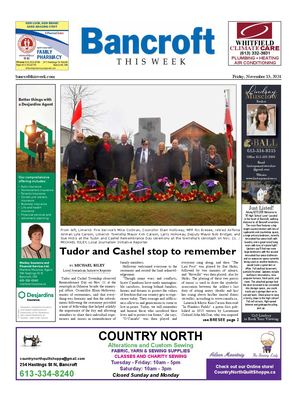 Bancroft This Week Nov 15, 2024