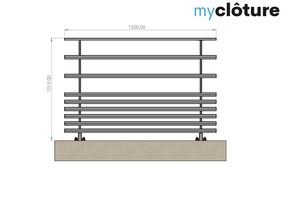 My8lisses Pose à Plat Lg1500