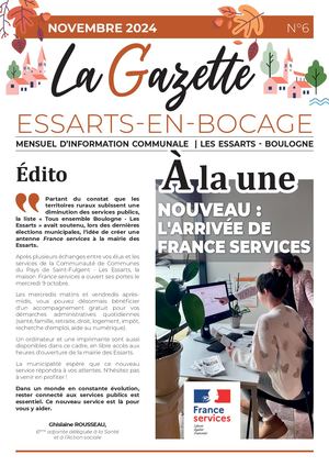 LA GAZETTE NOVEMBRE 2024