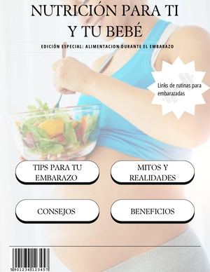 Embarazo: Alimentación Saludable