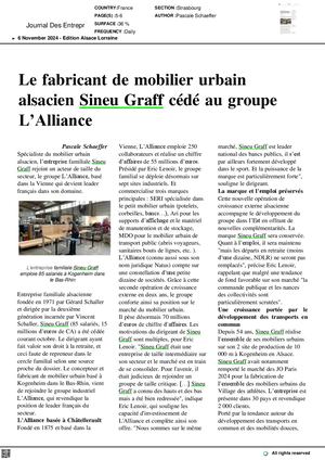 Le Journal Des Entreprises Le Brief Jde Alsace Lorraine Alsace Lorrain 120000