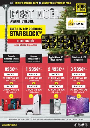 Promo Sobemat Starblock