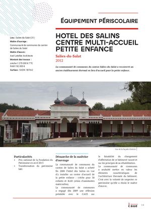 Équipement - Centre multi-accueil petite enfance