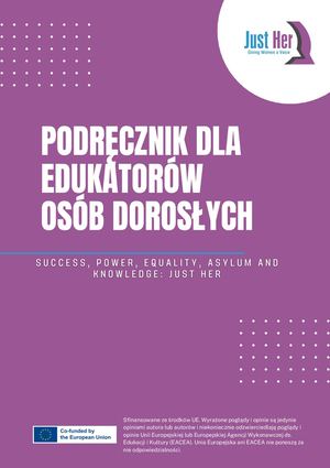 PODRĘCZNIK DLA EDUKATORÓW OSÓB DOROSŁYCH