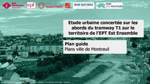 Plan guide des abords du tramway T1
