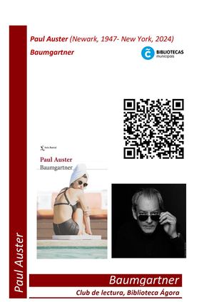 "Baumgartner", de Paul Auster