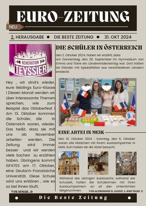Journal Allemand N°2 - Octobre 2024