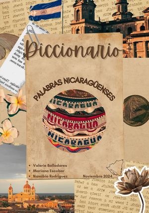 Diccionario de jergas nicaragüenses