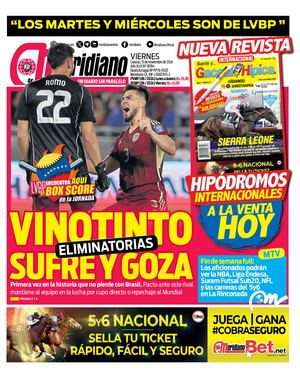 Diario Meridiano 15 11 2024