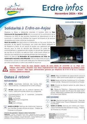 Erdre Infos N°34 - Novembre 2024
