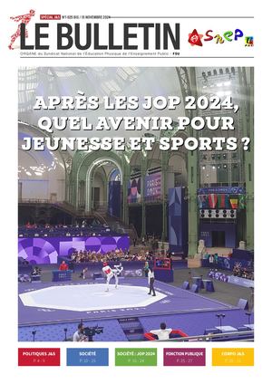 Bulletin SNEP - Spécial Sport - Novembre 2024