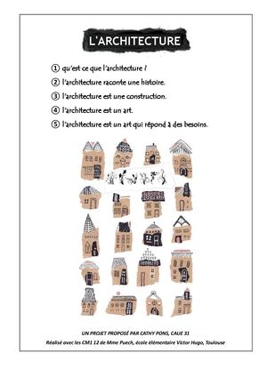 L'architecture en dansant