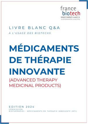 Livre blanc – Médicaments de thérapie innovante