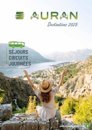 Brochure voyages 2025 - Voyages Auran