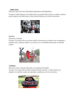 Pueblos Indigenas De Colombia