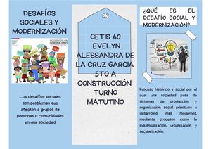 Desafíos Sociales Y Modernización