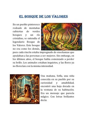 El Bosque De Los Valores