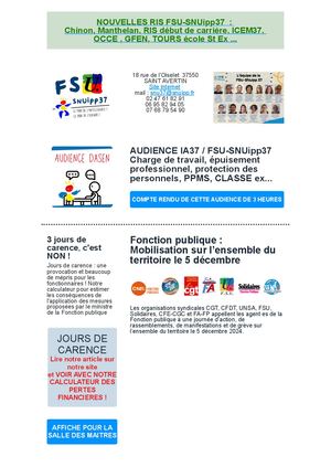 La Lettre Du Samedi 16 Novembre 2024