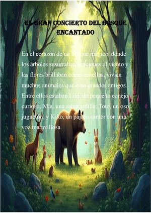 El Gran Concierto Del Bosque Encantado