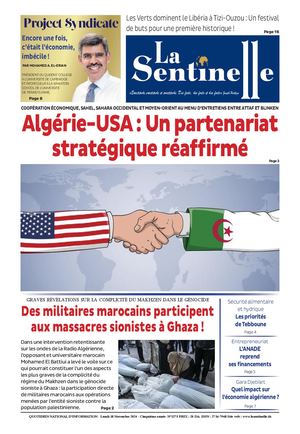 La Sentinelle Du 18 Novembre 2024