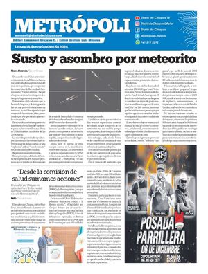 Metrópoli Lunes 18 De Noviembre 2024
