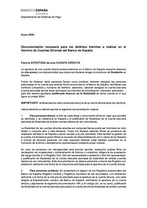 Documentacion Necesaria