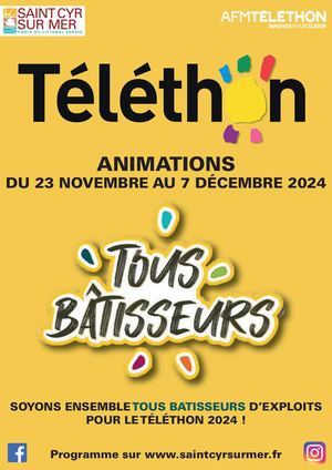 Programme Téléthon 2024