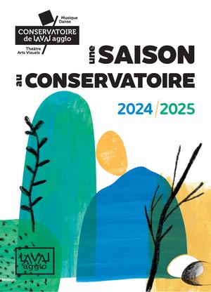 Plaquette Saison Conservatoire de Laval Agglo 24 25